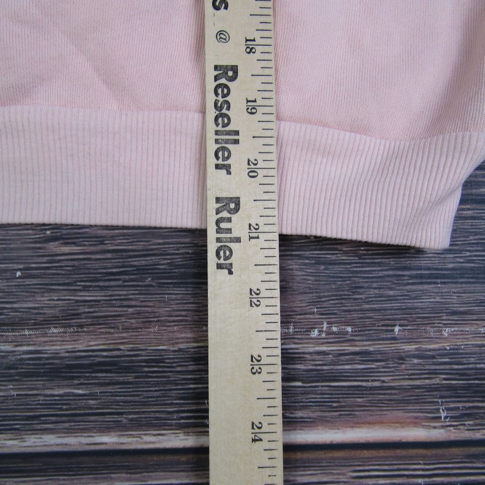 Wildfox NEW NWT Small Pink Find Yourself Graphic Crewneck Sweater - Picture 5 of 6